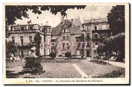 Cartes postales Vichy Le Pavillon de Madame de Sevigne