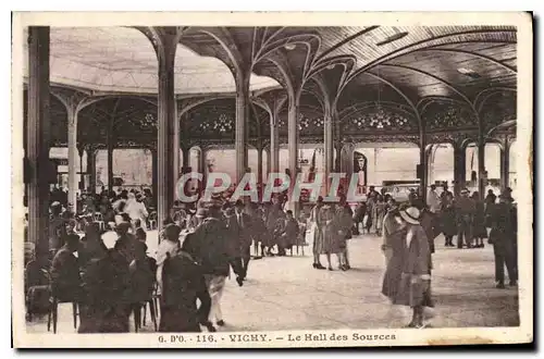 Cartes postales Vichy Le Hall des Sources