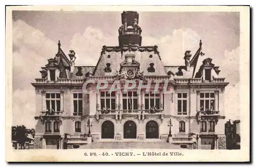 Cartes postales Vichy L'Hotel de Ville
