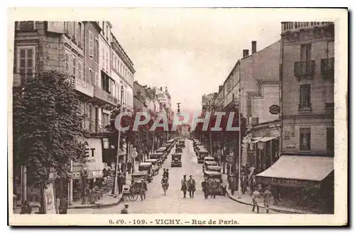 Cartes postales Vichy Rue de Paris
