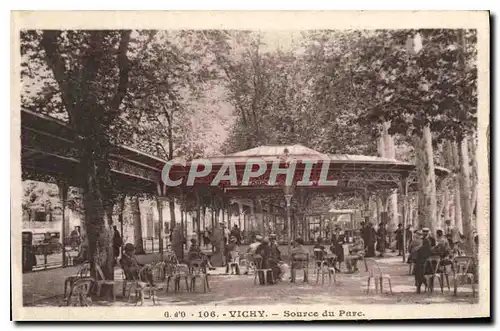 Cartes postales Vichy Source du Parc