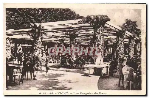 Cartes postales Vichy Les Pergolas du Parc