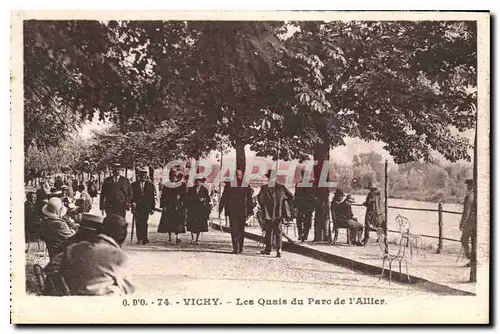 Cartes postales Vichy Les Quais du Parc de l'Allier
