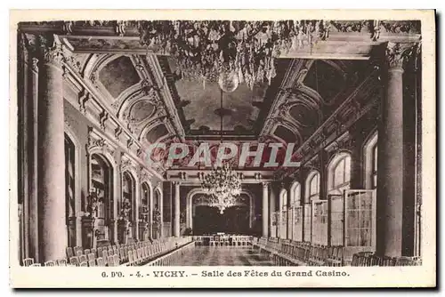 Cartes postales Vichy Salle des Fetes du Grand Casino
