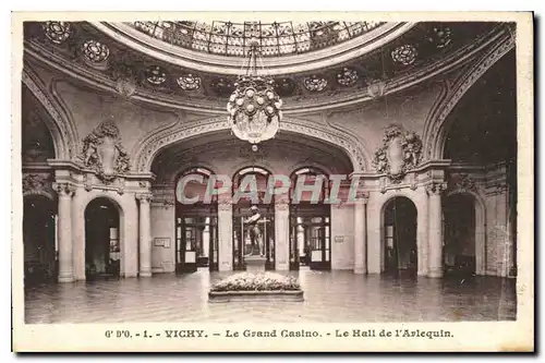 Cartes postales Vichy Le Grand Casino Le Hall de l'Arlequin