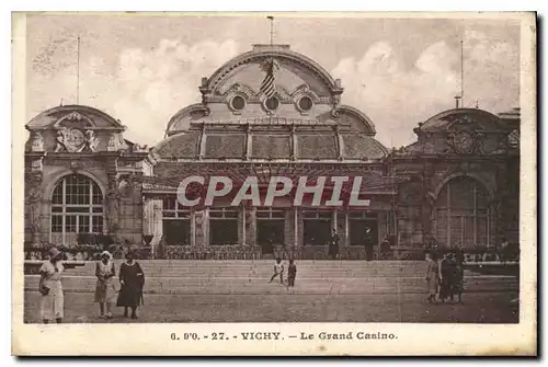 Cartes postales Vichy Le Grand Casino