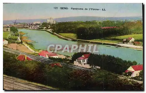 Cartes postales Sens Panorama de l'Yonne