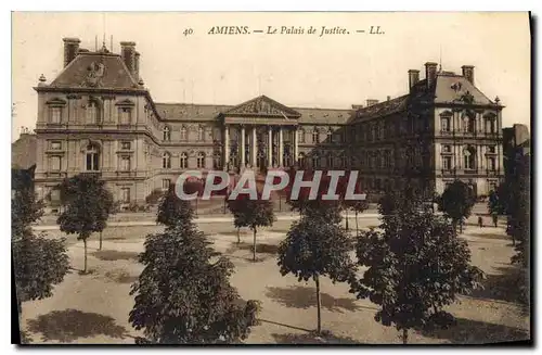 Cartes postales Amiens Le Palais de Justice