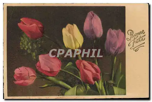 Cartes postales Bonne Fete Fleurs