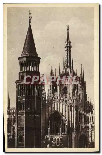 Cartes postales Milano Campanile delle Ore Cattedrale