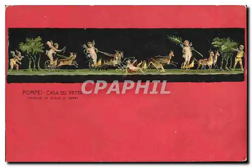 Cartes postales Pompei casa dei vetii Biche Ange