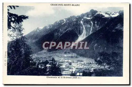 Cartes postales Chamonix Mont Blanc Chamonix et le Brevent