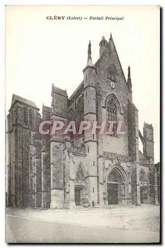 Cartes postales Clery Loiret Portail Principal