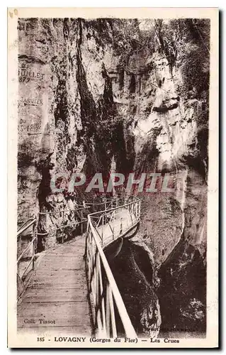 Cartes postales Lovagny Gorges du Fier Les Crues