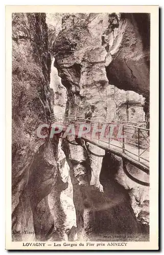 Cartes postales Lovagny Gorges du Fier pres Annecy