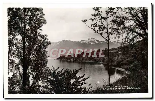 Cartes postales Lac Leman St Gingolph et les Diablerets