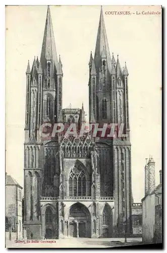 Cartes postales Coutances La Cathedrale