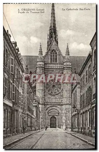 Ansichtskarte AK Orleans Loiret facade du Transept Sud la Cathedrale Ste Croix