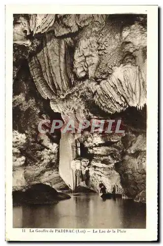 Cartes postales Le Gouffre de Padirac Lot le Lac de la Pluie