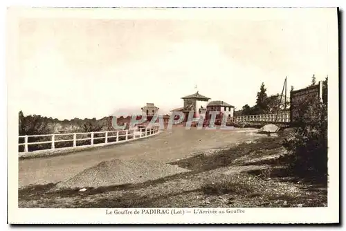 Cartes postales Le Gouffre de Padirac Lot l'Arrivee au Gouffre