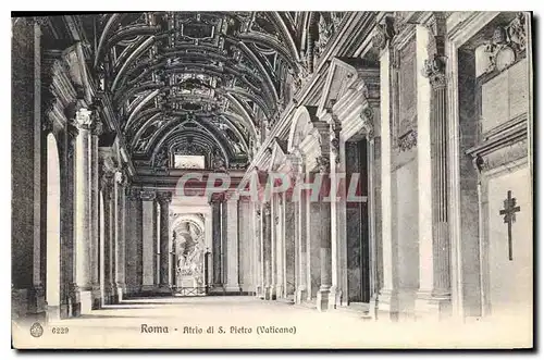 Cartes postales Roma Atrio di S Pietro Vaticano