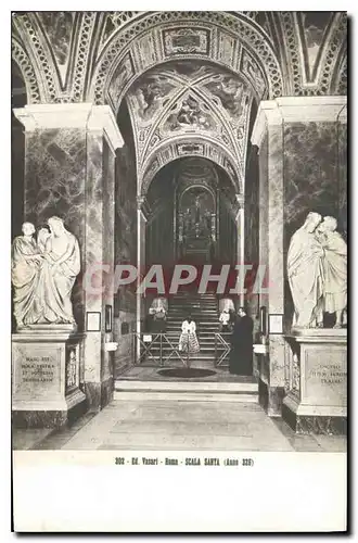 Cartes postales Roma Scala Santa Anne 326