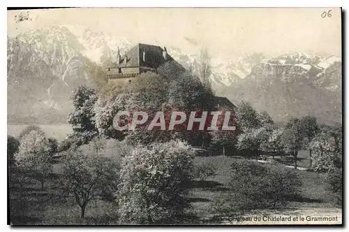 Cartes postales Chateau du Chatelard et le Grammont