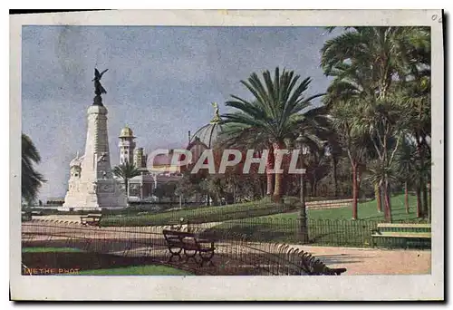 Cartes postales Nizza jardin public