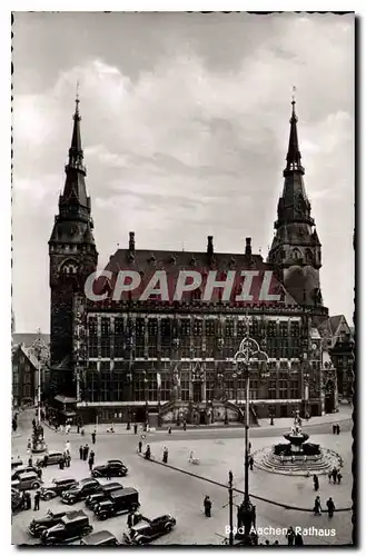 Cartes postales Bad Aachen Rathaus