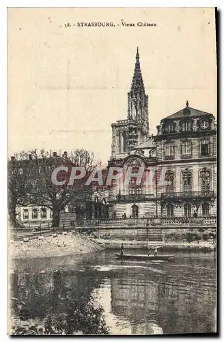 Cartes postales Strasbourg vieux Chateau