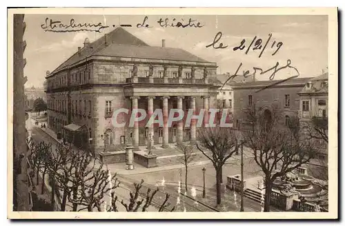 Cartes postales Strassburg Stadt Theatre