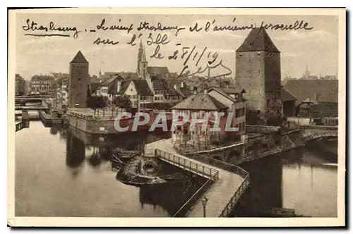Cartes postales Strassburg Blick V D gedeckten Brueken