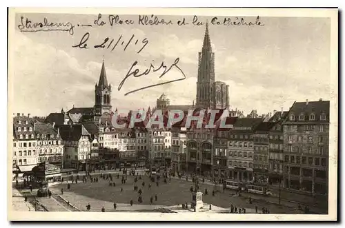 Cartes postales Strasburg Kleberplatz