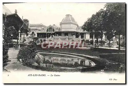 Cartes postales Aix les Bains le Casino