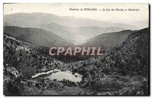 Cartes postales Environs de Bussang le Lac des Perches et Oberbruck