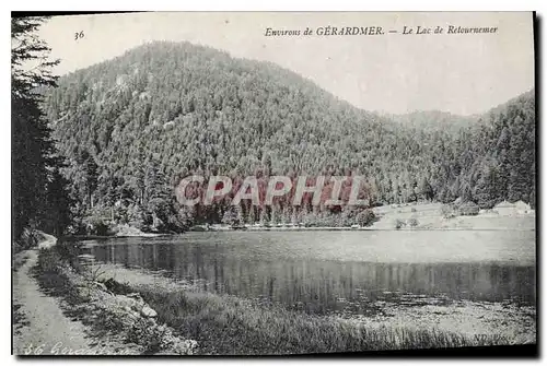 Ansichtskarte AK Environs de Gerardmer le Lac de Retournemer