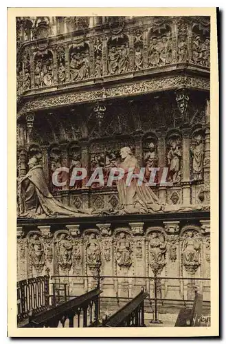 Ansichtskarte AK Rouen Seine Inferieure Monument des Cardinaux d'Amboise a l'interieur de la Cathedrale