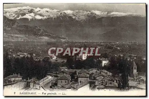 Cartes postales Sassenage vue generale