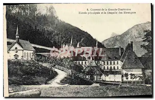 Ansichtskarte AK Couvent de la Grande Chartreuse entree principale et la Chapelle des Etrangers