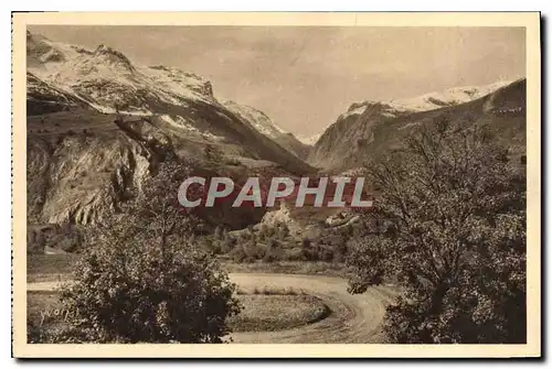 Cartes postales Les Alpes la Haute Vallee de la Romanche fermee par un amphitheatre de Glaciers