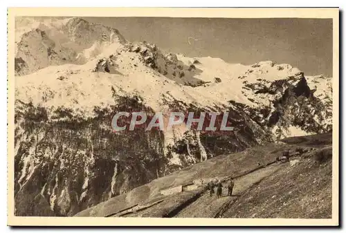 Ansichtskarte AK Les Alpes le Massif du Pelvoux et les derniers prolongements des Grandes Rousses
