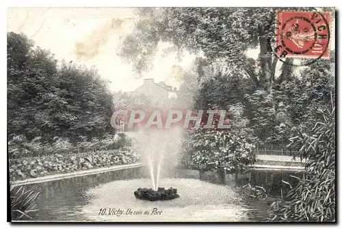 Cartes postales Vichy un coin du Parc