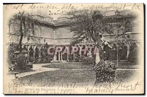 Cartes postales Musee de Toulouse le Cloitre