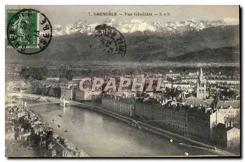 Cartes postales Grenoble Vue generale