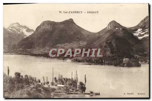 Cartes postales Lac d'Annecy Duingt