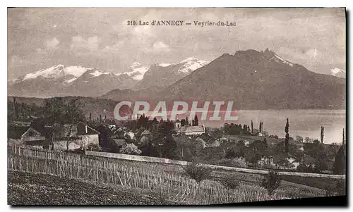 Cartes postales Lac d'Annecy Veyrier du Lac