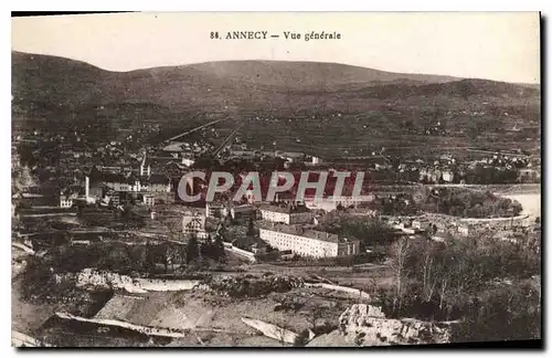 Cartes postales Annecy Vue generale