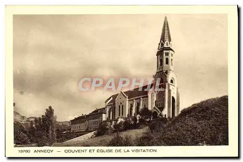 Cartes postales Annecy Couvent et Eglise de la Visitation