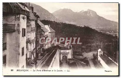 Cartes postales Briancon Le Porte d'Embrun et le Losain