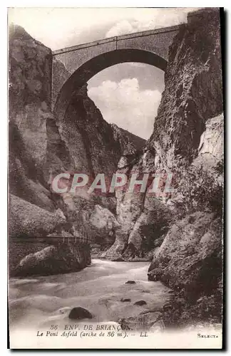 Cartes postales Env de Briancon Le Pont Asfeld